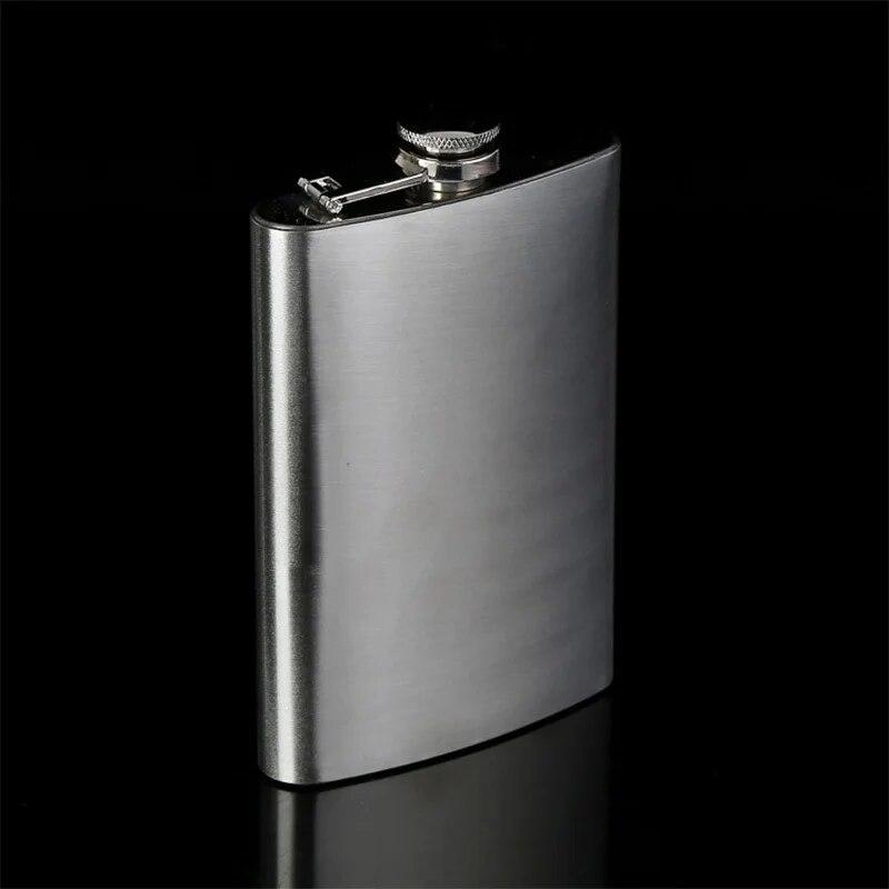 Portable Stainless Steel Liquor Flask for Wine Alcohol Whiskey 1-10oz