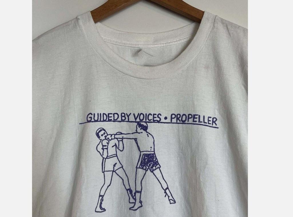 T-shirt Vintage anni '90 1997 Guided By Voices Album Propeller Taglia S-5XL