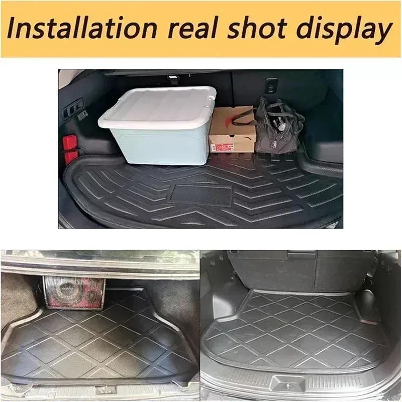 Car Rear Trunk Mat Luggage Tray Protector Waterproof Boot Floor Anti Cargo Accessories For MG4 MuLan EV EH32 2022 2023 2024 MK1