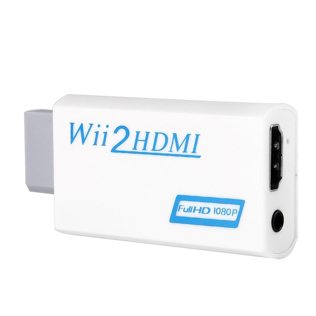 For Wii To HDMI 720P1080P Upscaling Converter Adapter 3.5mm O Video Output
