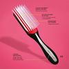 Hairbrush - Denman - D3m - 7 Rows - for Men - Adult