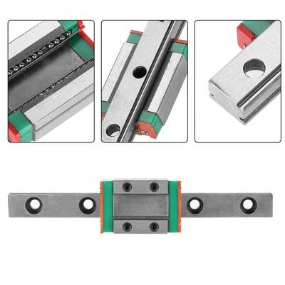 Miniatur-Linearführung mit Gleitblock - 9 mm Breite, Linearführung für 3D-Drucker & CNC-Maschinen
