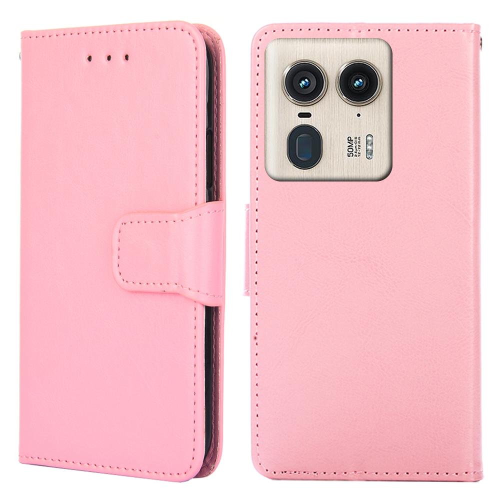 For Motorola Moto X50 Ultra 5G/Edge 50 Ultra 5G Case Wallet PU Leather + TPU Folding Stand Phone Cover