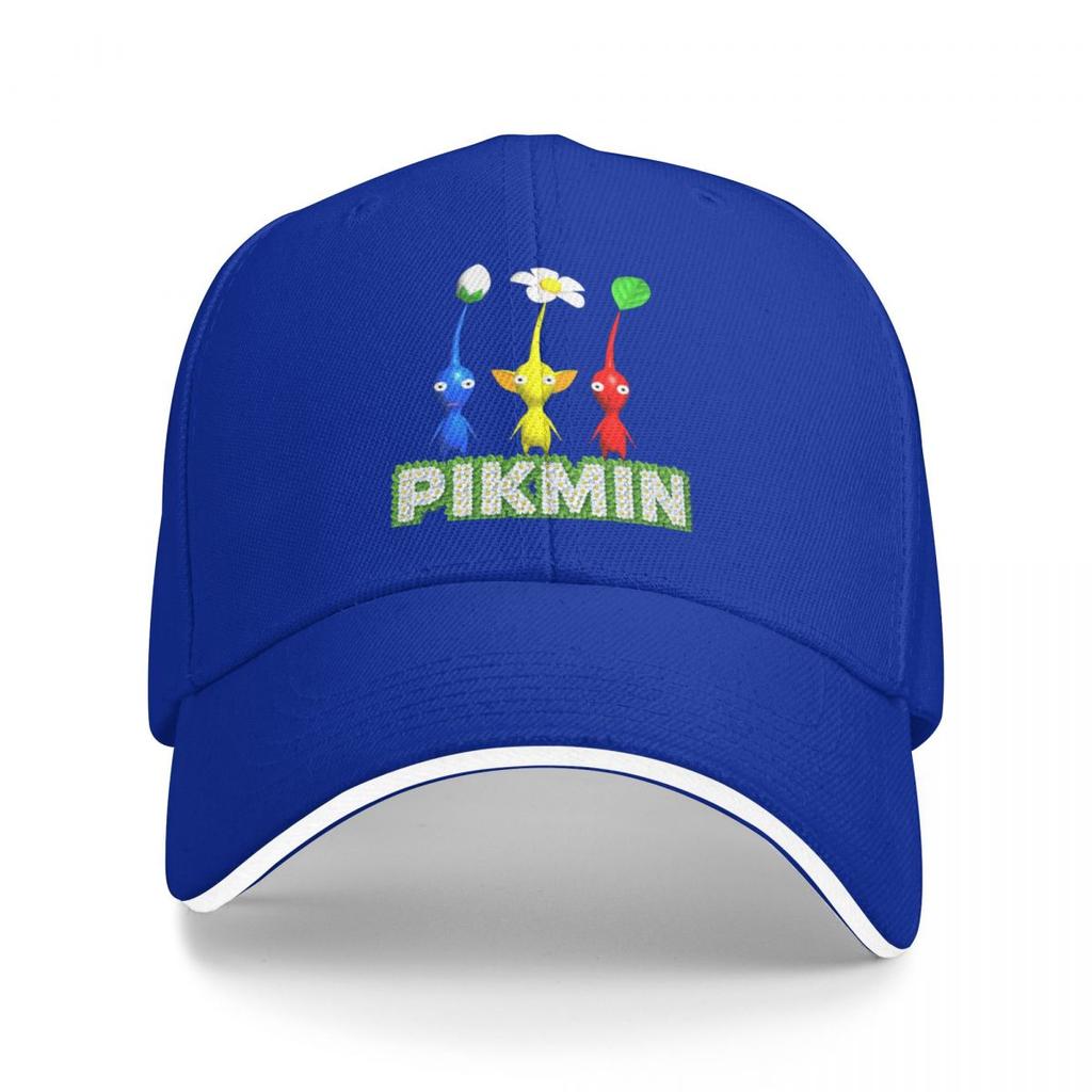 Baseball Caps Pikmin 4 Game Cute Characters Graphic Unisex Sport Summer Hats