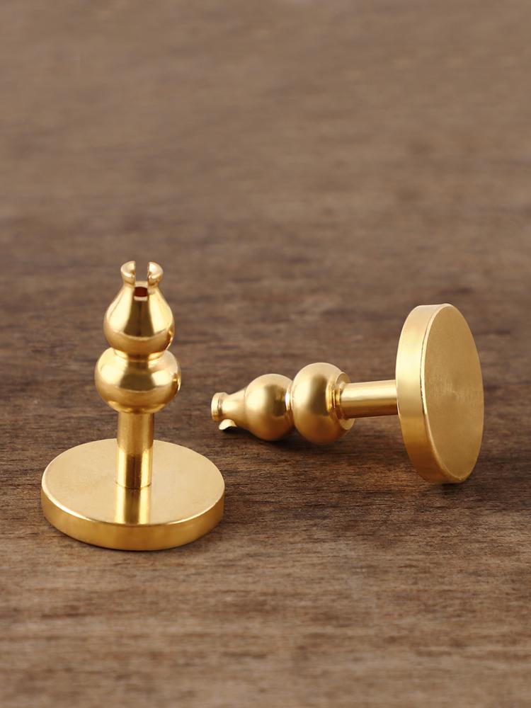Brass Multi-Style Incense Holder: Coil, Gourd, Nine-Hole, Water Drop, and Sitting Tray Burner.