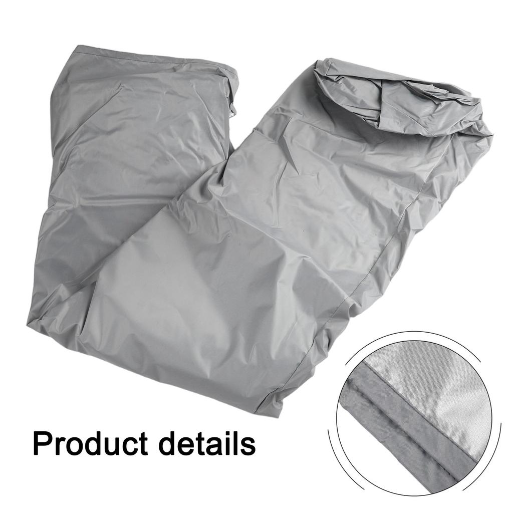 Adjustable Chair Cover Double Wicker Chair Garden Relaxation Flexible Drawstring Premium Oxford Fabric For Double Patio Chairs