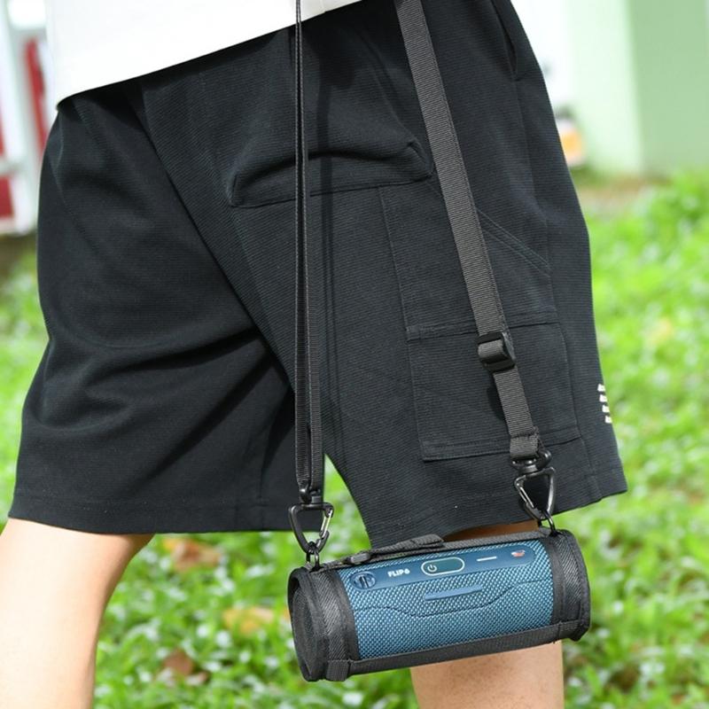 Portable Carrying Bag Shoulder Strap Case For Flip 7/6 Wireless Speaker Model Feature Scratch-Resistant Design