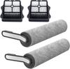 AIMOONSA 2 Brush Rolls + 2 HEPA Filters for Tineco Floor One S5 / S5 Pro