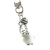 Plush Bear Keychain Soft Flocking Bag Charm Lightweight Bags Pendant Portable Accessory Key Holder