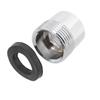 2Pcs Kitchen Tap Connector Stainless Steels Faucet Adaptor Tap Fittings Connector for Garden Hoses Water Filter Enduring