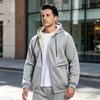 Unisex European Size Sweatshirt, Thick Warm Jacket for Spring and Fall