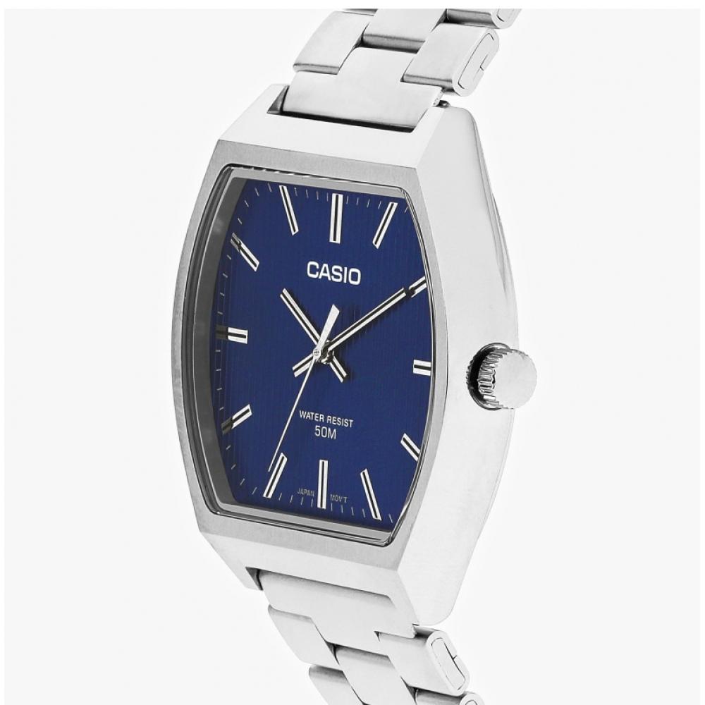 Casio Mtp B140d 2avdf  Mtp B140d 2a  Analog Square Metal Watch For Sat Students