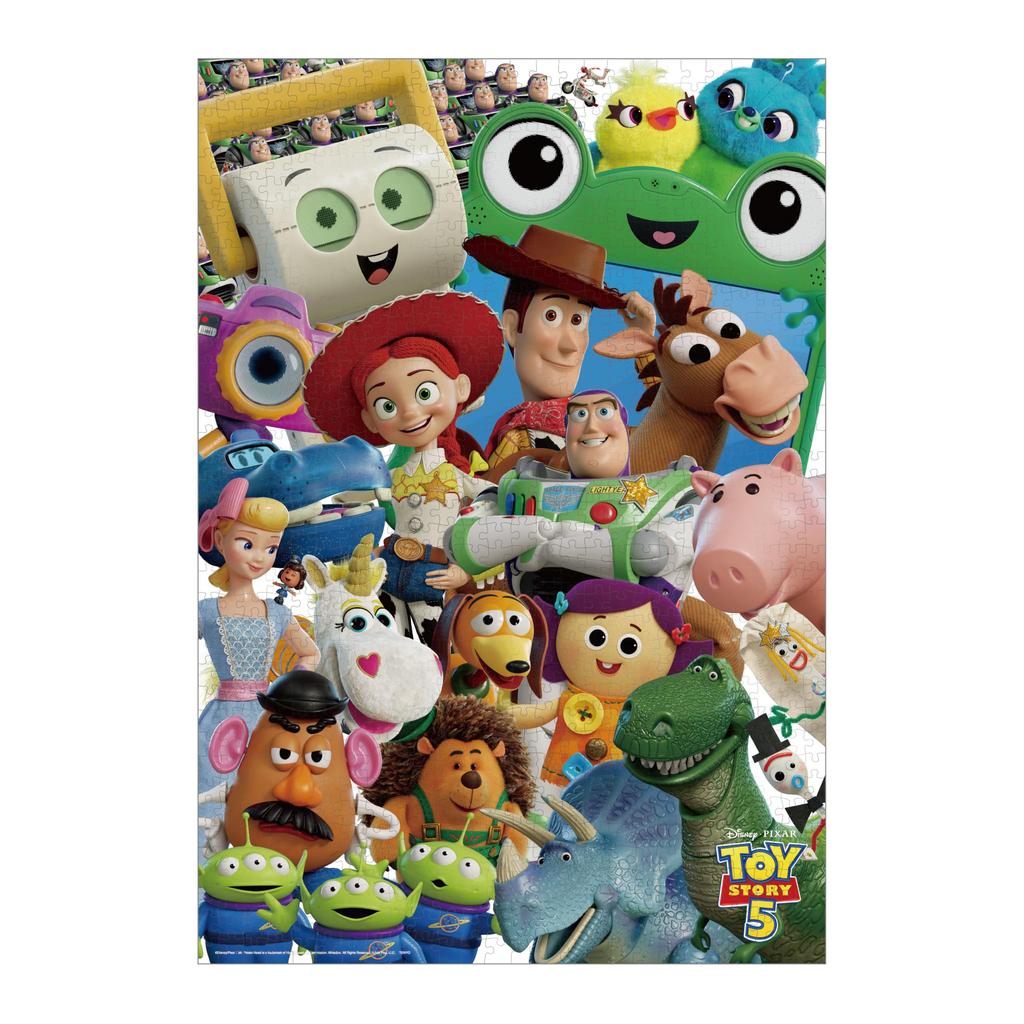 Tenyo In Jigsaw Toy Story 5 Includes and Service (Made Japan) 1000-piece Puzzle, Disney's (51x73.5cm), D-1000-912, Glue, Spatula, Card.