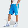 Adidas Originals Adicolor 3-Stripes Elastic Waist Straight Cut Five-Point Casual Shorts Men Shorts Blue IM9426