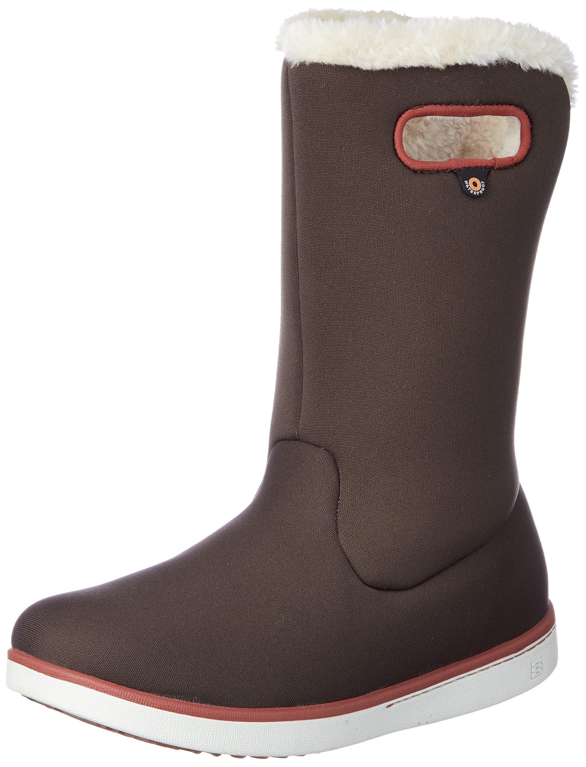 

Женские ботинки Bogs Mid Snow Solid, размер 25 см, оливковые,