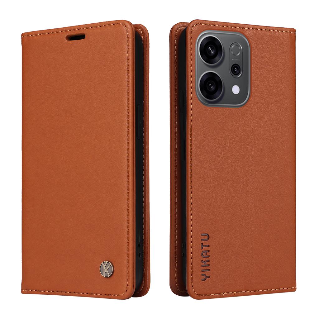 Magnetic Leather Wallet Flip Case for OPPO Reno 7 7Z 8 8T 10 11 11F 12 12F 13 13A 13F 13FS 14 14F 5Z Lite Pro 4G 5G Premium Case