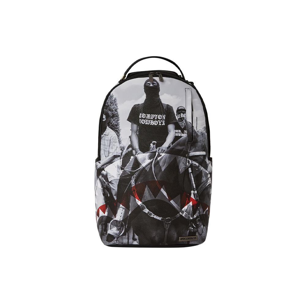 

Новый рюкзак SPRAYGROUND из ПВХ, обычный, унисекс, черный W1035706 29.0*16.5*46.0CM