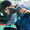 Without Heels Two Tone Mens High Top Shoes Mens Luxury Trainers Blue Men's Boot Sneakers Sport Casual Baskette Footwears