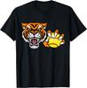 Angry Tiger Holding Softball Graphic T-shirt