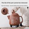 Fully Automatic Electric Chinese Medicine Decoction Pot - Purple Sand Casserole Frying Pan for Home Use