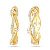 Women's 925 Silver Classic Gold Pearl Inlaid Earrings Elegant Suitable For Engagement Wedding Party Exquisite Jewelry