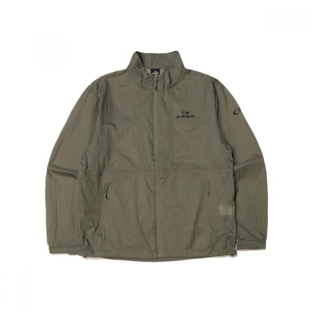 

[eider] Men S Pop Windy Ventilation Lightweight Jacket Dmm241894k URBAN KHAKI/XXL