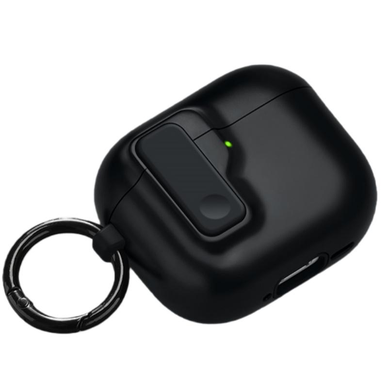 (Sandstone) New Case for Airpods 4th Generation Rugged Protection with Secure Lock for Airpods 4/Pro 2/Pro Case with Cleaner Pen