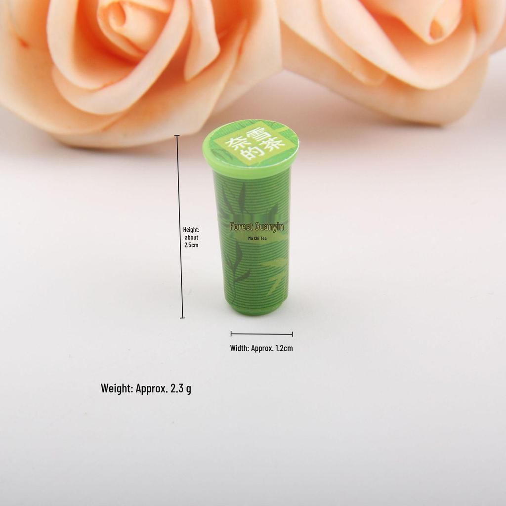 Mini Food Toys - DIY Milk Tea Cup Ornaments for Kids’ Playhouse and Gifts