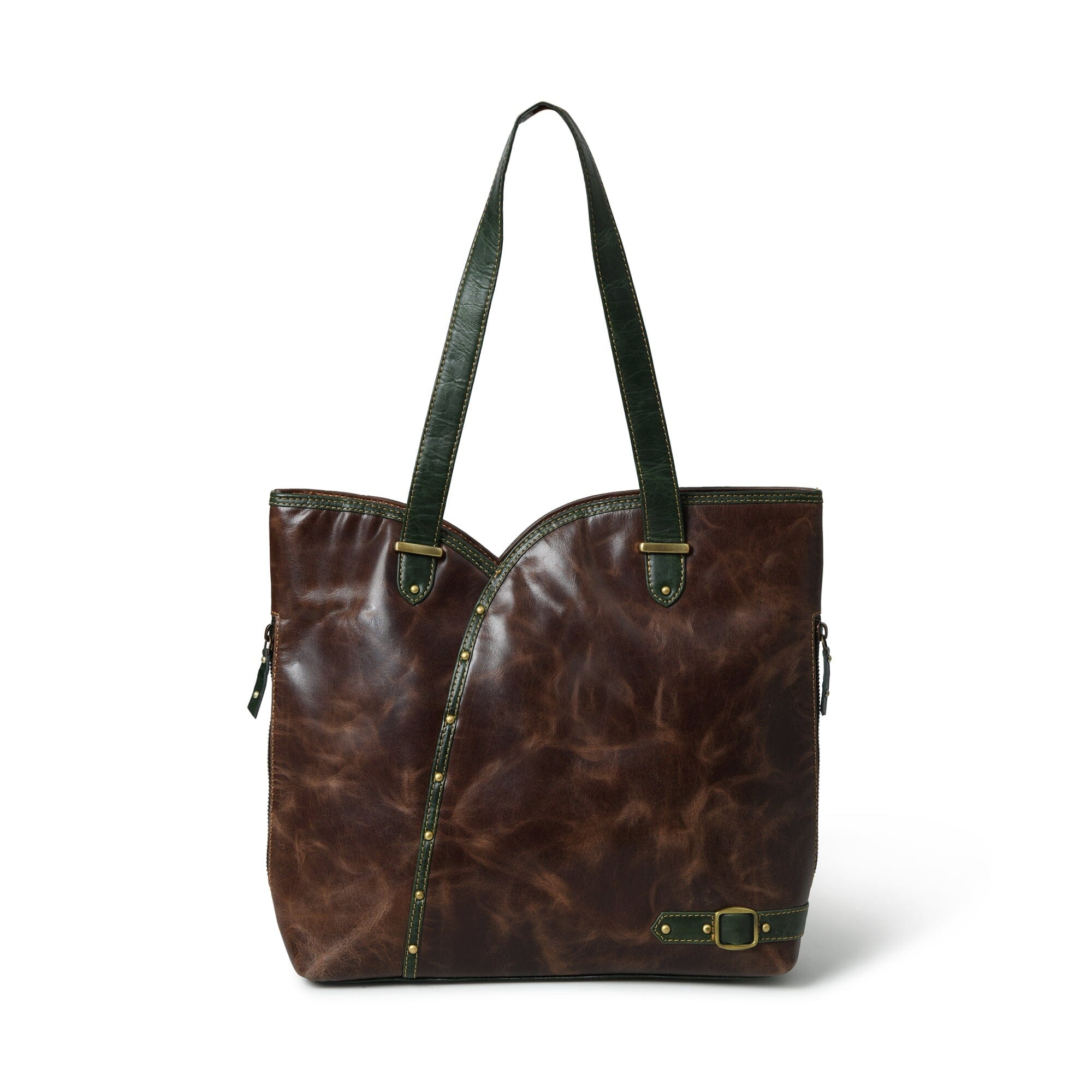 

MaheTri The Riley Handbag - Brown Leather Tote For Women, Designed for Everyday Use One-Size коричневый