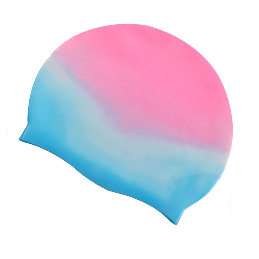 

Шапочка для плавания, силиконовая, для женщин и мужчин, водонепроницаемая, высокая эластичность, шапочка для бассейна, длинные волосы, спортивная шапка для плавания в бассейне, дайвинга для взрослых, подростков разноцветный