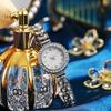 Women's Watch Mermaid Chain Light Luxury Diamond Free Adjustment Bracelet Gold Beimu Ladies Fashion Quartz Watches