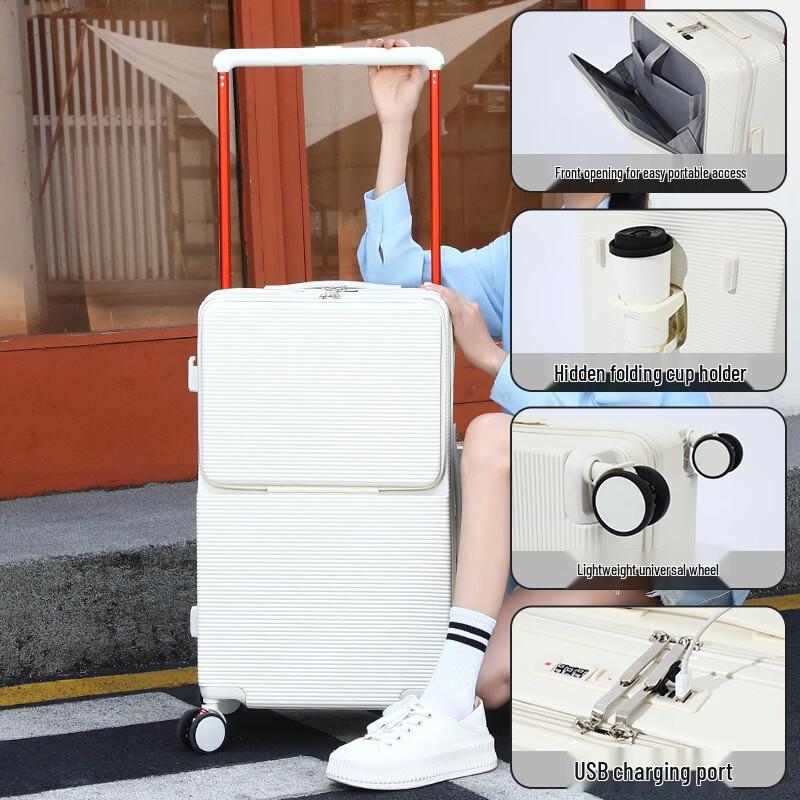 PACKAGE FASHION Universal Wheel Carry-on Travel Luggage 20 inch