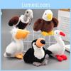 Animal Plush Toy Set With Swan Eagle Pelican Bird Decor For Kids Backpack Accessories