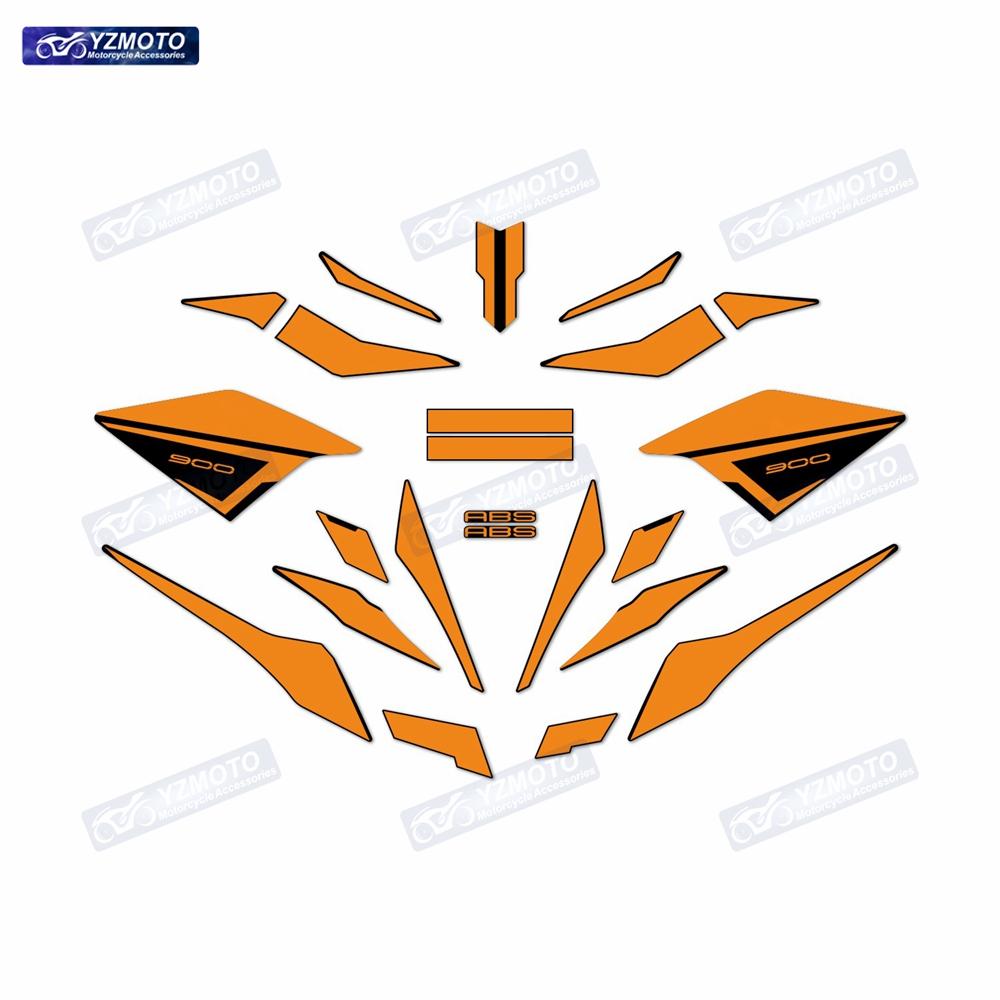 For Z900 Z900SE Z900F ZR900F 2021 2022 2023 2024 Motorcycle Full Set Fairing Sticker Motorbike Reflective Decal Stickers Kit