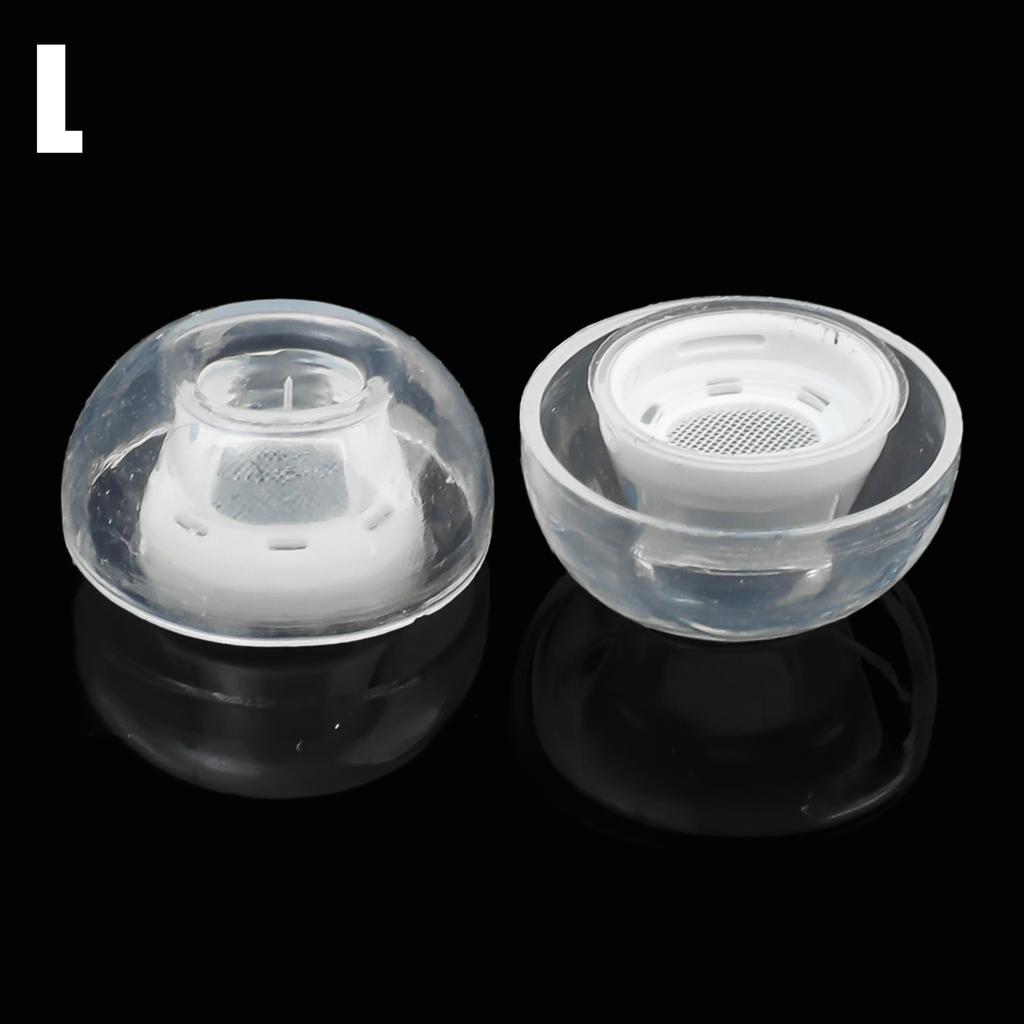 4-1Pairs Transparent EarTips for AirPods Pro Silicone Replacement Ear Cushion Noise Reduction Earphone Ear Plug Cap Earpads