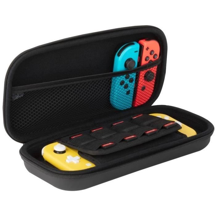 Housse De Protection Et Transport Naruto Shippuden - KONIX - Nintendo Switch Et Switch OLED - Rangement 8 Jeux - Motif Naruto