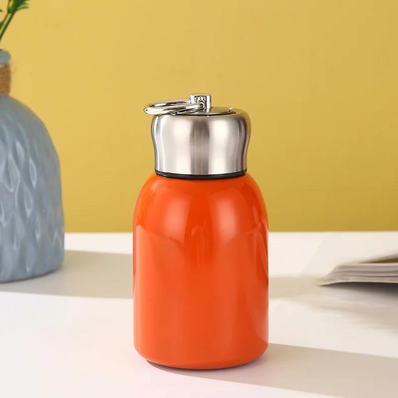 1Pc 300ml Insulated Stainless Steel Travel Mug, Keeps Drinks Hot or Cold for Hours, Perfect for Camping & Travel