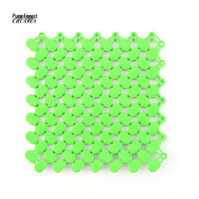 Chunsen PVC Interlocking Non-Slip Bathroom Mats 20x20 cm