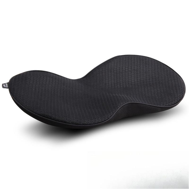 1pcs Memory Foam Car Seat Cushion Pad - Ergonomic Height Increase Driver Seat Mat Compact Orthopedic Cushion