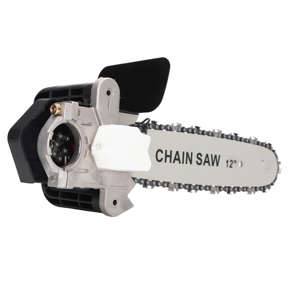 High Speed Steel Chainsaw Attachment Converter Accessories Angle Grinder Attachment Woodworking