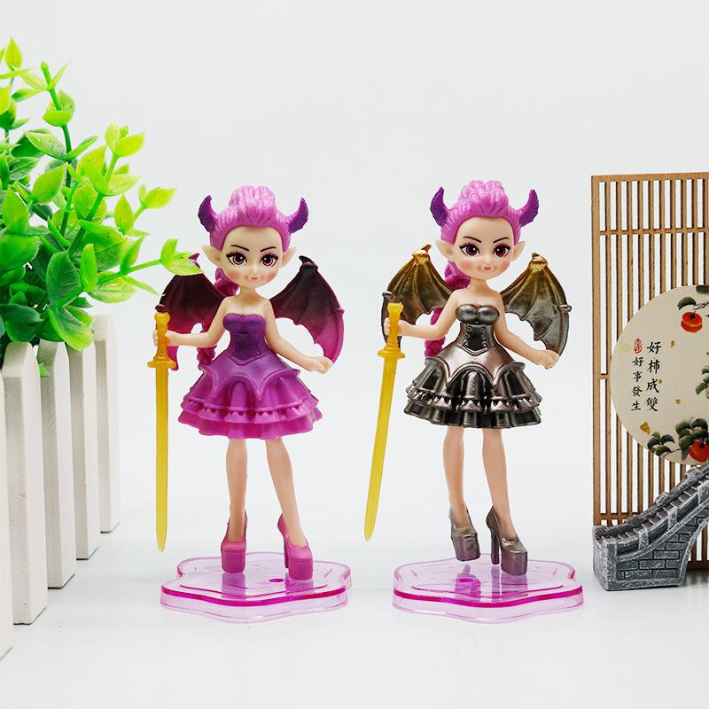 Explosive 4.5-inch Witch Hunter Girl Group Figure Star Ornament Surrounding Korean Game Dolls 6 Models