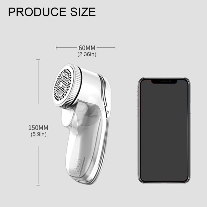 Powerful Rechargeable Lint Shaver For Clothes Sofa And Carpet Large Shaving Electric Lint Shaver for Couch Carpet