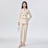 Women's Professional Double-Breasted Suit Set