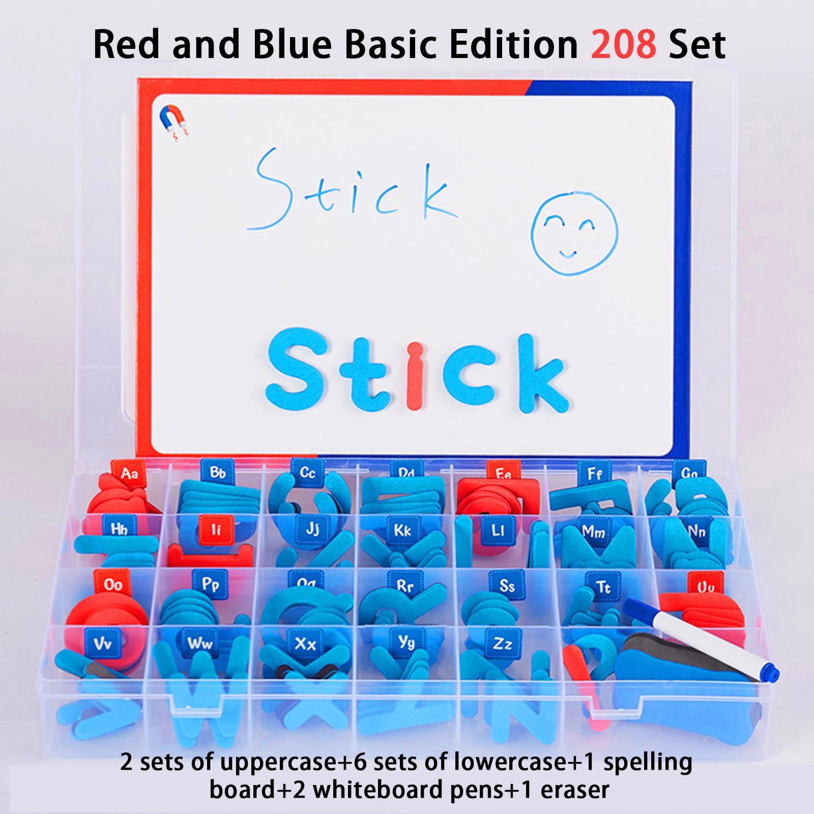 

26 английских букв Магнитная наклейка Word Case Игрушки раннего образования One Size