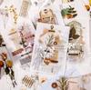 Vintage Journal Decoration Pack: Retro Story Series – 50 Sheets, 4 Styles
