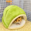 Portable Hamster Warm Nest Washable Guniea Pig House Winter Supplies Winter Bird Nest  for Pet Cage