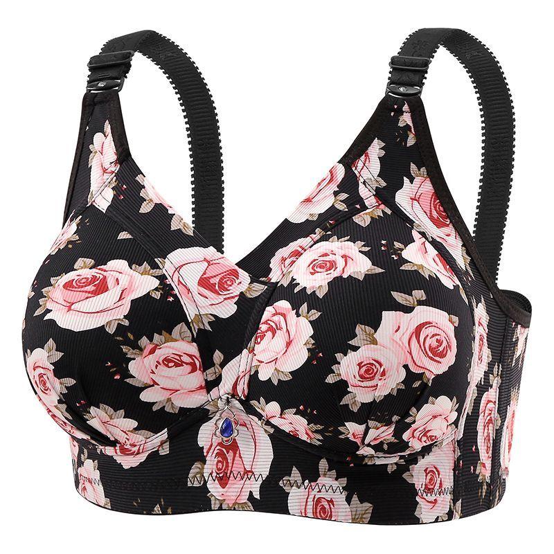 

Бюстгальтер без бретелек, женский, красивый, с защитой от провисания и выцветания, бюстгальтер с большим размером груди 46/105B чёрный