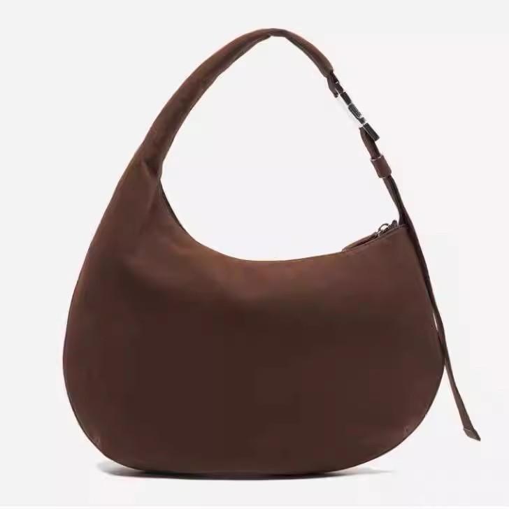 

Сумка-пельмень из замши в стиле ретро на одно плечо для женщин 2024 года, новая вместительная сумка для йоги, сумка для подмышки