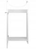 Floor standing bathroom cabinet with washbasin 40 Kredo white