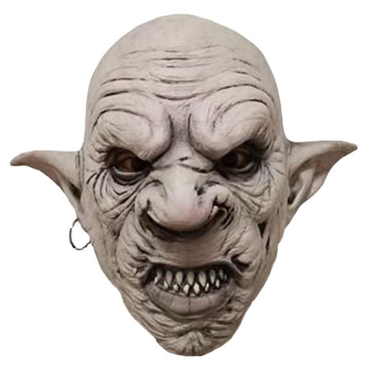 Horror Halloween Mask With Latex Monster Face For Costume Party And Haunted House